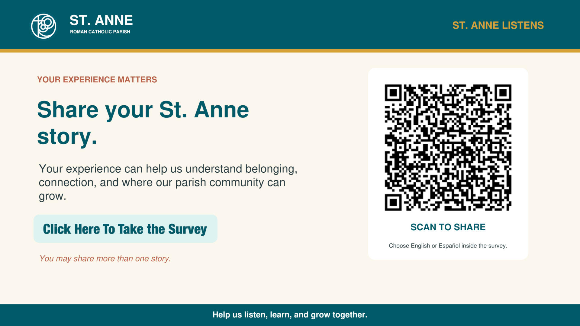 St. Anne event