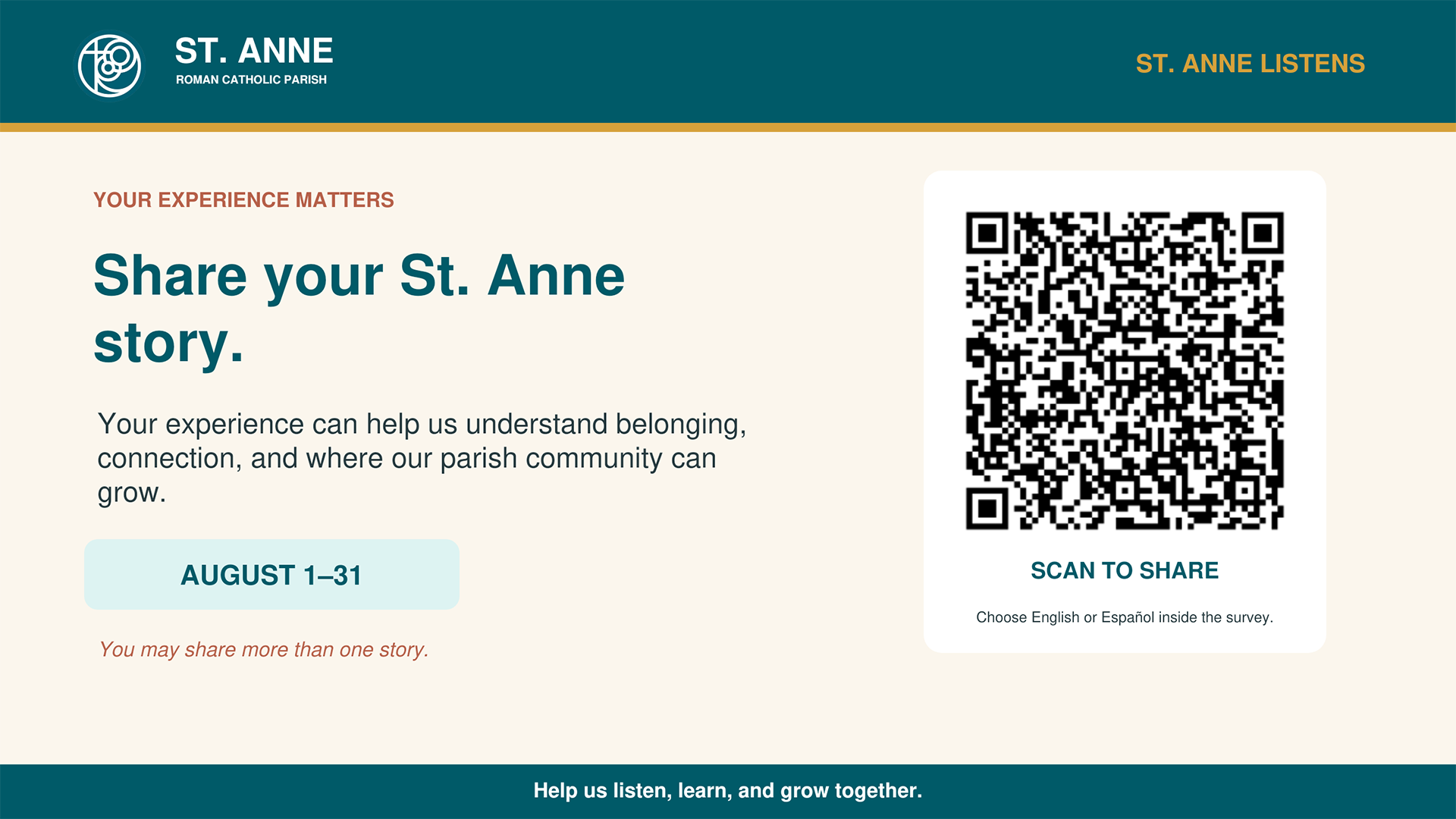 St. Anne event