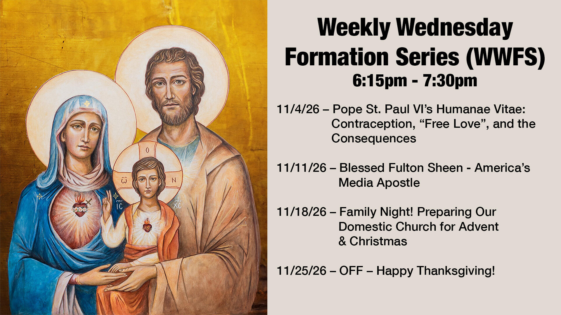 St. Anne event