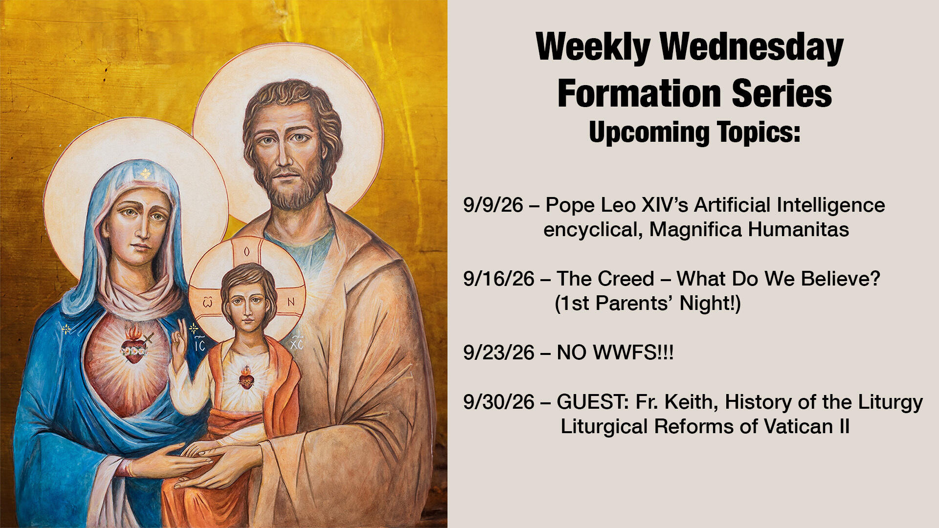 St. Anne event
